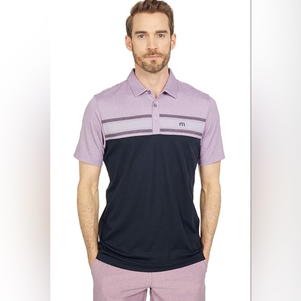 Travis Mathew We Have Fun Purple Golf Polo Men’s size XXXL